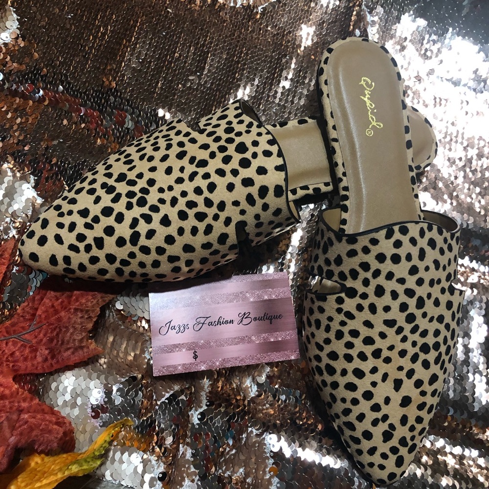 Leopard 🐆 Print Women Mules